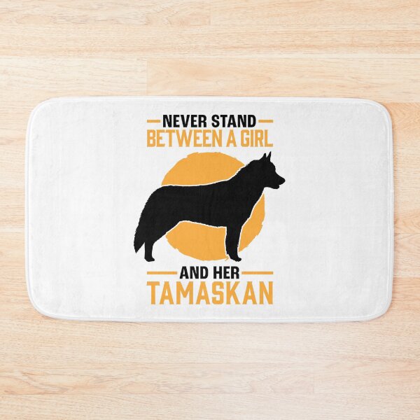 Item preview, Girl with Tamaskan Wolf Dog Tamaskan designed and sold by madgrfx.