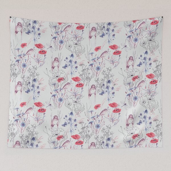 Item preview, Hand drawn watercolor birds designed and sold by SweetPea49.