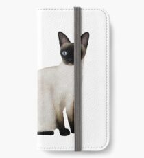 Vinilo o funda para iPhone Gato siames