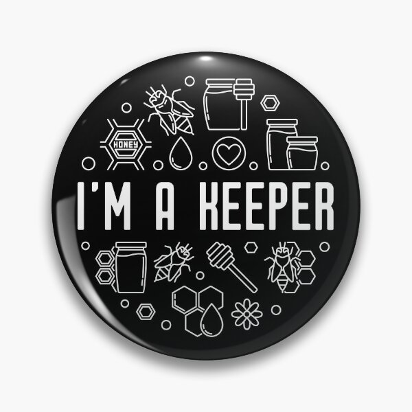 Item preview, I'm a Keeper - For Bee Keeper Apiarist and Honey Lovers - Beekeeping  designed and sold by venomousvector.