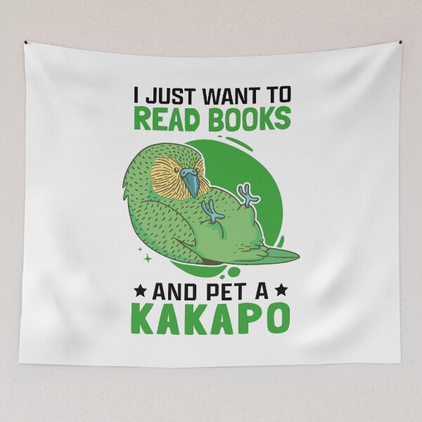 Item preview, Kakapo and books New Zealand flightless kakapo designed and sold by madgrfx.