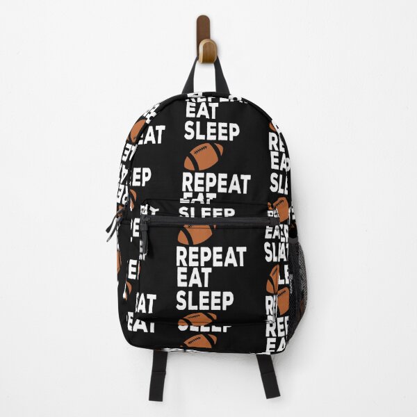 Item preview, Eat sleep football repeat designed and sold by FASHIONGALLERIA.