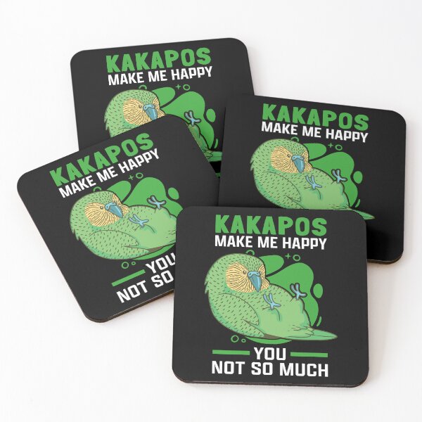 Item preview, Kakapos make New Zealand Kakapo happy designed and sold by madgrfx.