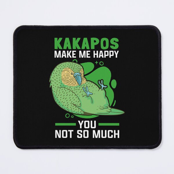 Item preview, Kakapos make New Zealand Kakapo happy designed and sold by madgrfx.