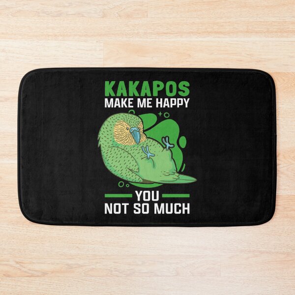 Item preview, Kakapos make New Zealand Kakapo happy designed and sold by madgrfx.