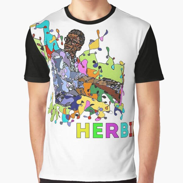 HERBIE (Herbei Hancock) - "Jazz Legends" Art Series by Hristo Vitchev Graphic T-Shirt