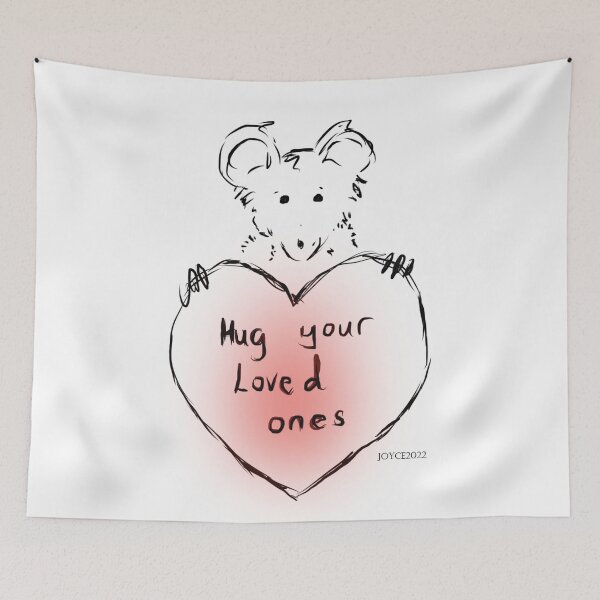 Item preview, Hug your loved ones designed and sold by Wolf's Art.