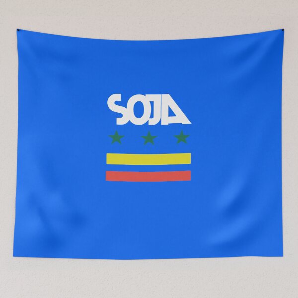 Aperçu de l'œuvre SOJA Logo Conception d'art musical T-shirt classique créée et vendue par AndreasPietsch.