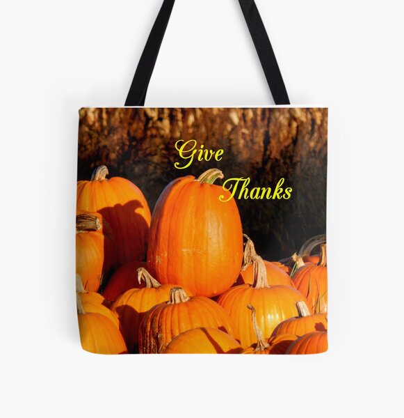 Give Thanks #2 All Over Print Tote Bag