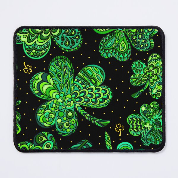 Item preview, Engraved Irish Shamrock Pattern designed and sold by SweetTea4U.