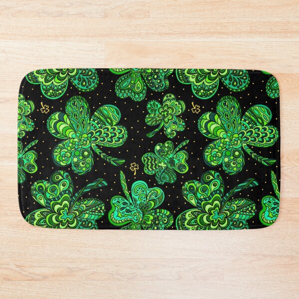 Item preview, Engraved Irish Shamrock Pattern designed and sold by SweetTea4U.