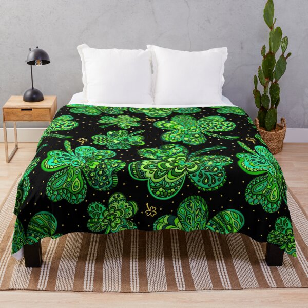 Item preview, Engraved Irish Shamrock Pattern designed and sold by SweetTea4U.