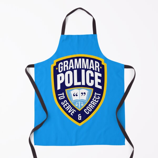 Artikelvorschau, Grammatik-Polizei-Abzeichen-wesentliches T-Shirt entworfen und verkauft von AaronWils.
