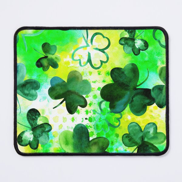 Item preview, Shamrock Watercolor Pattern designed and sold by SweetTea4U.