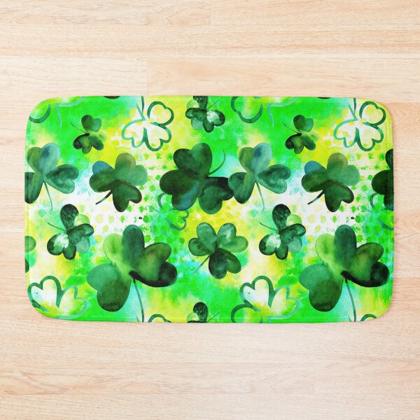 Item preview, Shamrock Watercolor Pattern designed and sold by SweetTea4U.