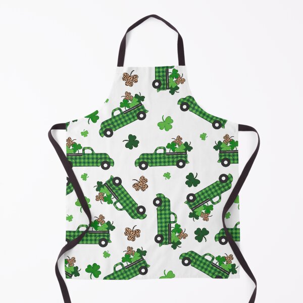 Item preview, Shamrock Plaid Truck Pattern designed and sold by SweetTea4U.