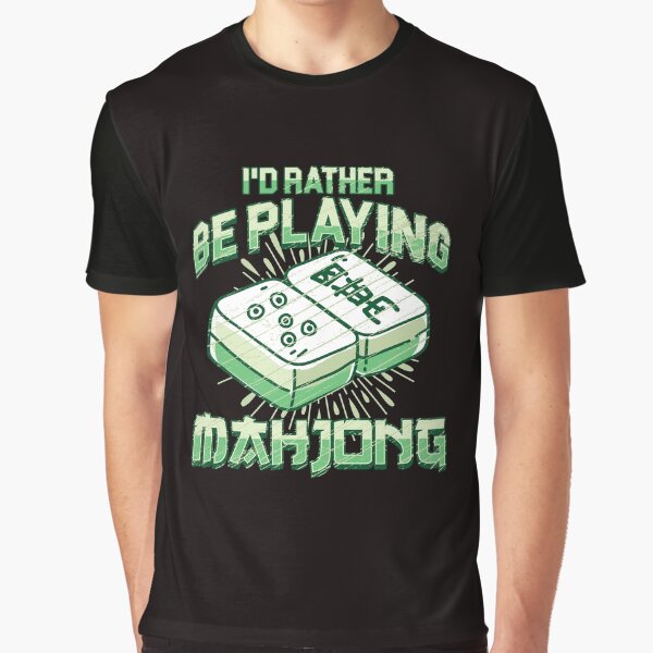 Item preview, Mahjong Tiles Player Chinese Board Gaming Lover Solitaire designed and sold by TomGiantDesigns.