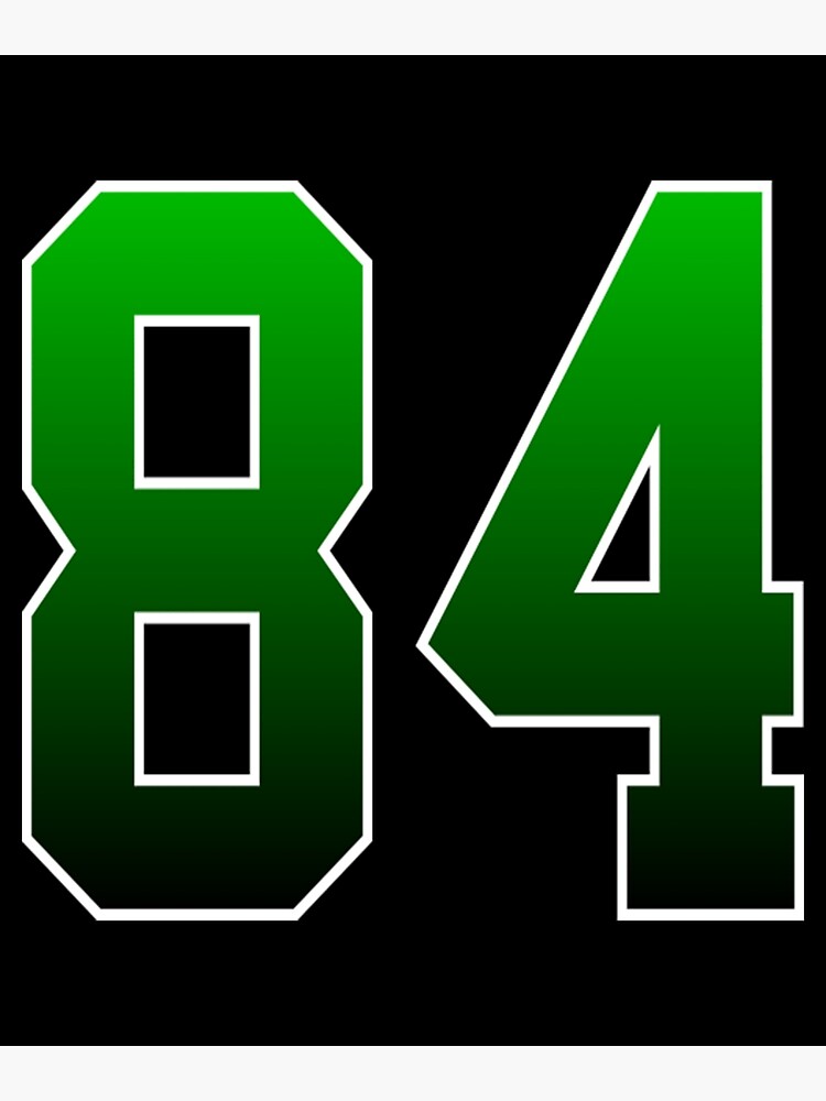 number-84-t-shirtgreen-number-84-t-shirt-by-ericokore-poster-by