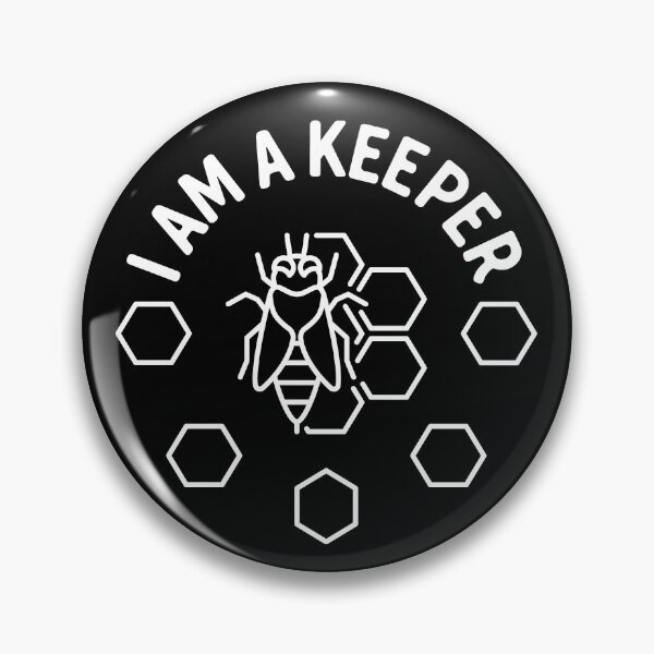 Item preview, I am a Keeper - Beekeeping for Bee Keeper or Apiarist and Honey Lovers  designed and sold by venomousvector.
