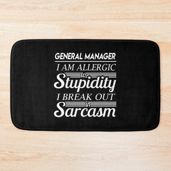 Item preview, General Manager T Shirt - Sarcasm Job Gift Item Tee designed and sold by alexandraf49.