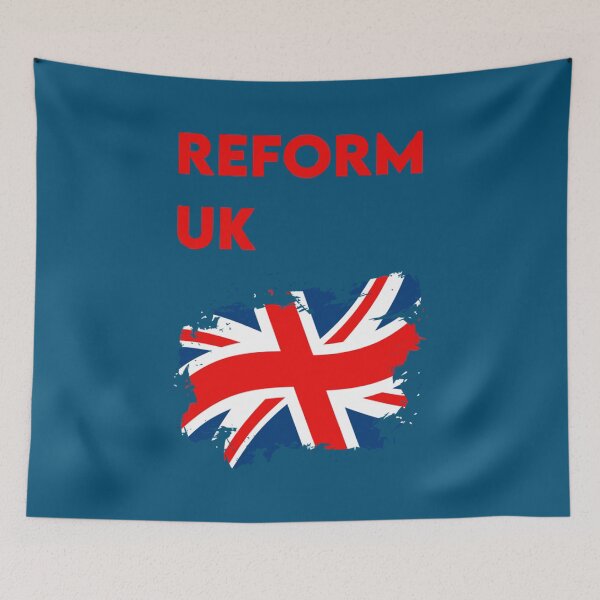 Item preview, uk reform party great britain flag   designed and sold by TrendyFashionG.