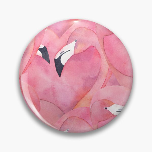 Item preview, Watercolor pink flamingo designed and sold by SweetTea4U.
