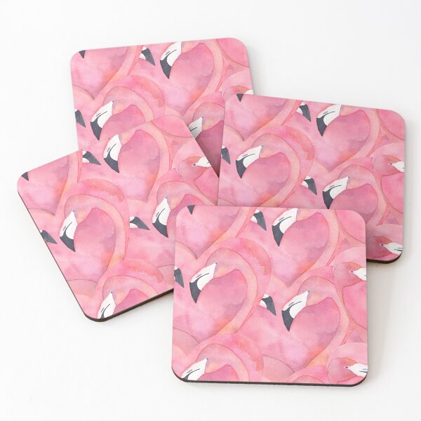 Artikelvorschau, Aquarell rosa Flamingo entworfen und verkauft von SweetTea4U.