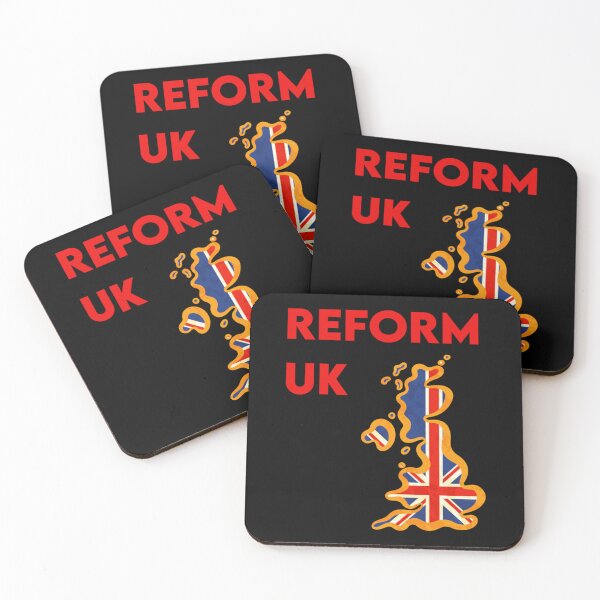 Item preview, uk reform party golden british map   designed and sold by TrendyFashionG.