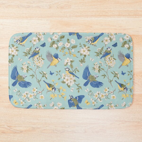 Item preview, Chinoiserie floral birds designed and sold by SweetTea4U.
