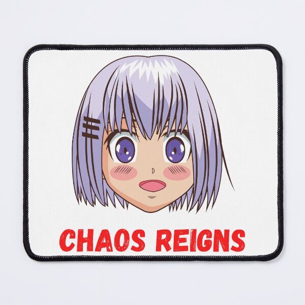 Item preview, Chaos Reigns Anime Woman Meme Design designed and sold by trs1080.