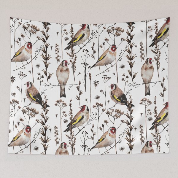 Item preview, Goldfinch birds and autumn designed and sold by SweetTea4U.