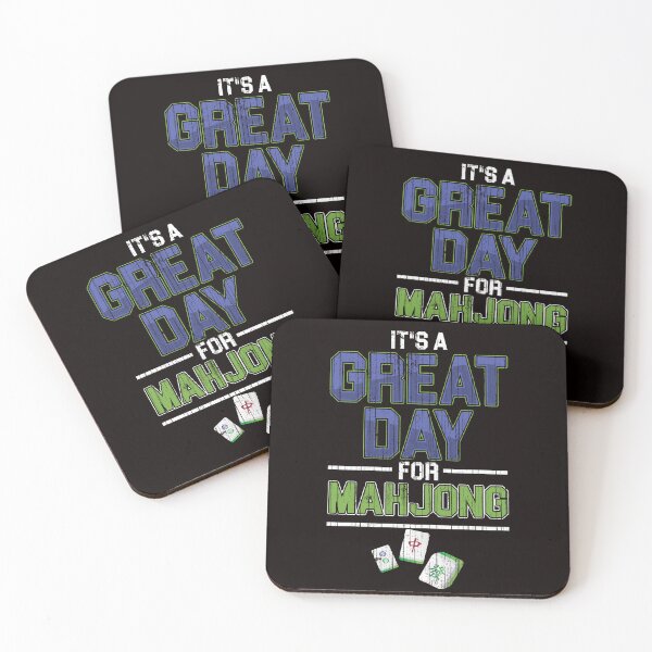 Item preview, Great Day For Mahjong Player Chinese Board Game Solitaire designed and sold by TomGiantDesigns.