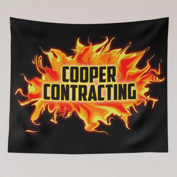 Item preview, Cooper contracting logo designed and sold by SpeakthunderArt.