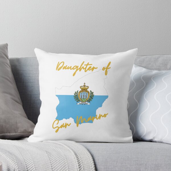 Item preview, Daughter of San Marino Map Flag designed and sold by NovawayDirect.
