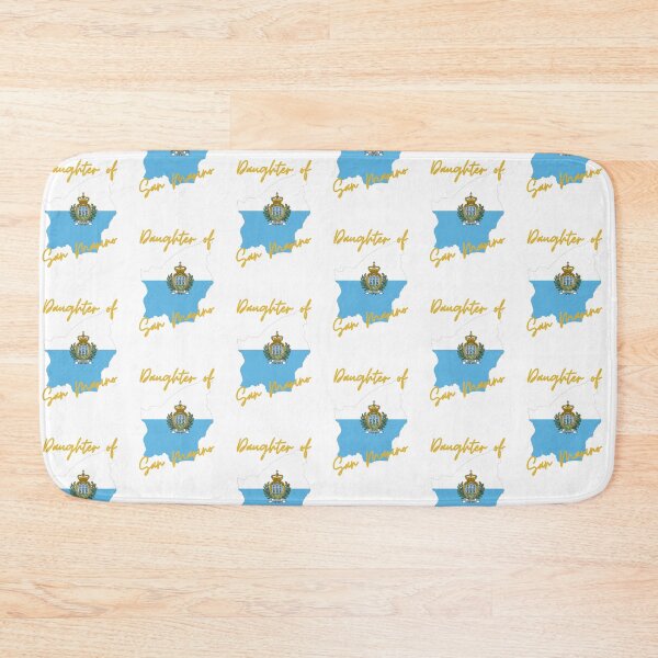 Item preview, Daughter of San Marino Map Flag designed and sold by NovawayDirect.