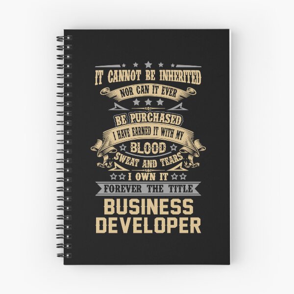 Item preview, Business Developer T Shirt - Forever The Title Job Gift Item Tee designed and sold by celiagomez456.