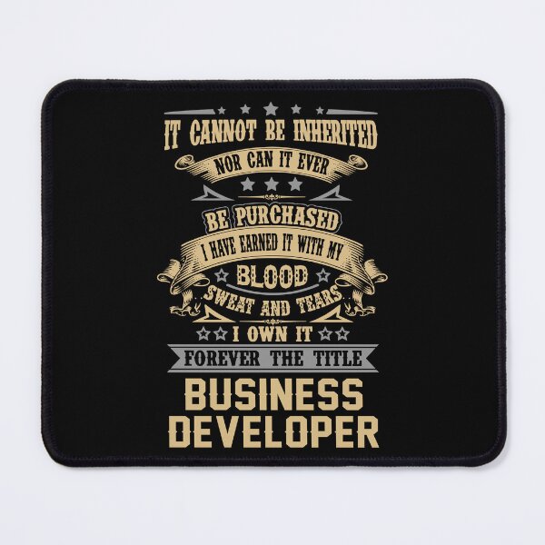 Item preview, Business Developer T Shirt - Forever The Title Job Gift Item Tee designed and sold by celiagomez456.