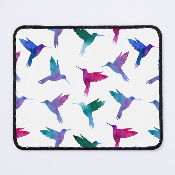 Item preview, Hummingbird watercolor pattern designed and sold by SweetTea4U.