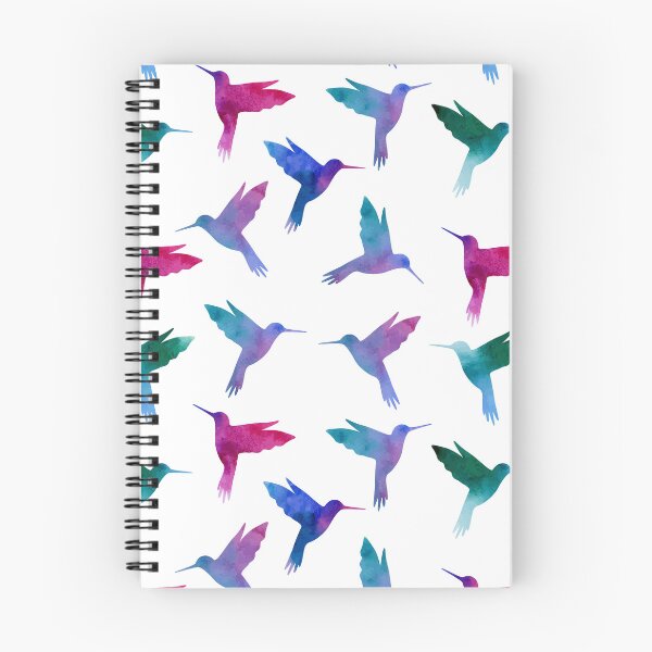 Item preview, Hummingbird watercolor pattern designed and sold by SweetTea4U.