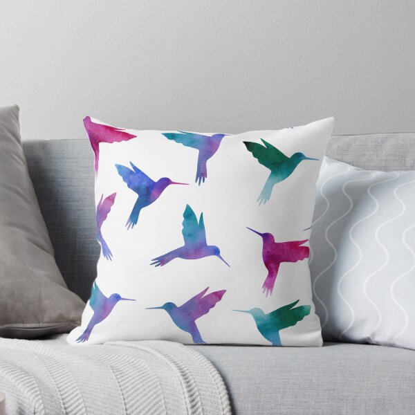 Item preview, Hummingbird watercolor pattern designed and sold by SweetTea4U.