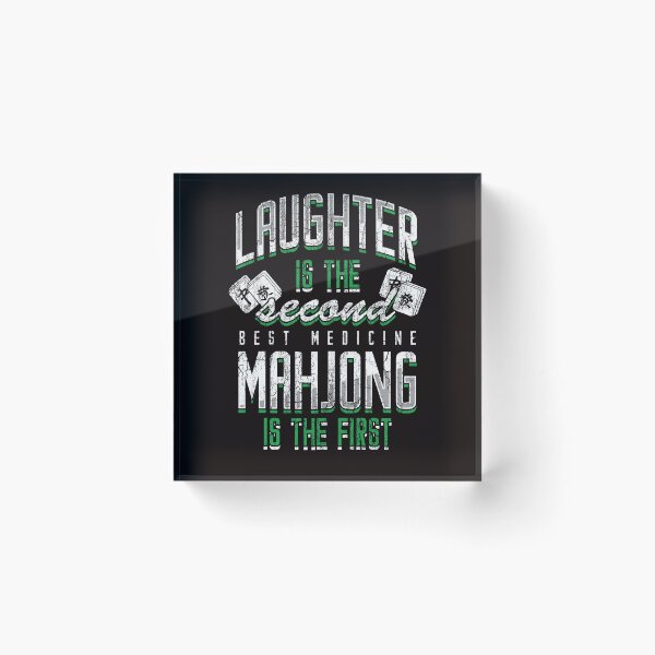 Item preview, Mahjong Best Medicine Mah-Jongg Tiles Chinese Board Gaming designed and sold by TomGiantDesigns.
