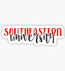 Southeastern University - Style 1 Sticker