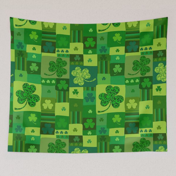 Item preview, St Patrick Day Shamrock Pattern designed and sold by SweetTea4U.