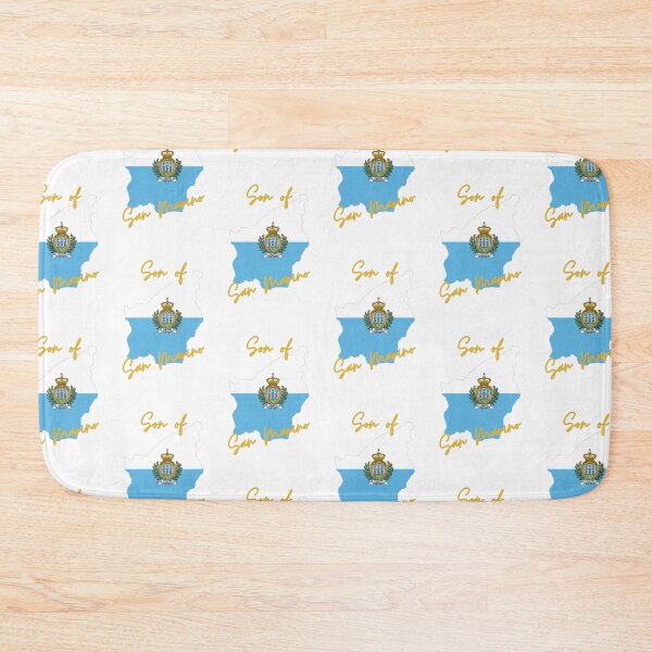 Item preview, Son of San Marino Map Flag designed and sold by NovawayDirect.