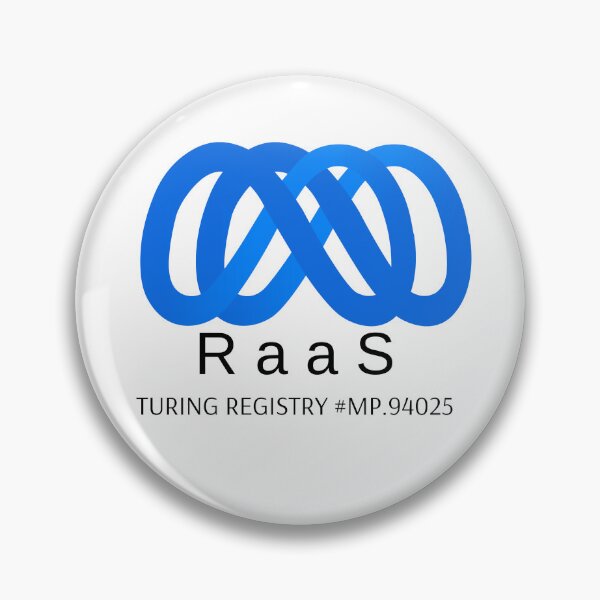 Item preview, Reality as a Service RaaS AI (Autonomous Intelligence series) AI t-shirt designed and sold by Gibson Futures.