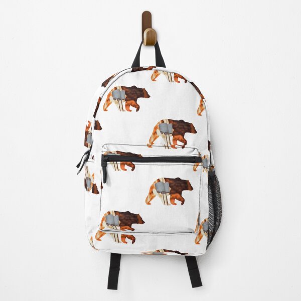 Item preview, Colorful Graphic of Bear and Camp Fire Marshmallow designed and sold by GjBBCFDDy.