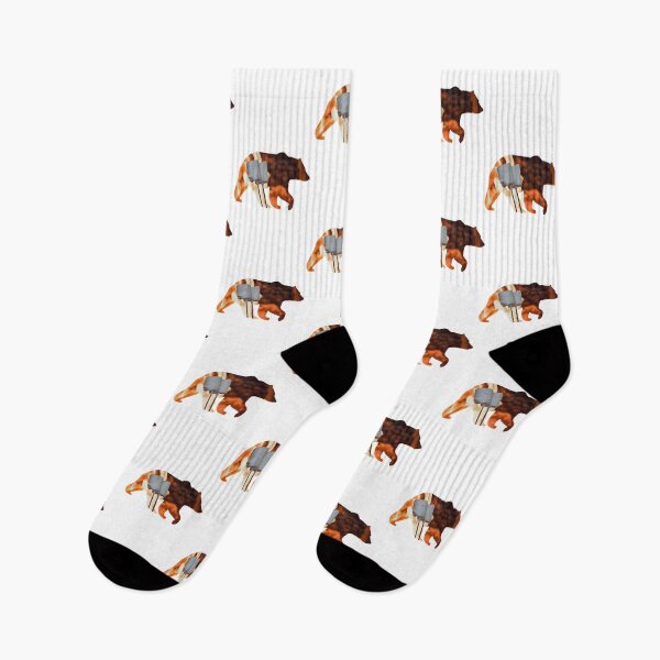 Item preview, Colorful Graphic of Bear and Camp Fire Marshmallow  designed and sold by GjBBCFDDy.