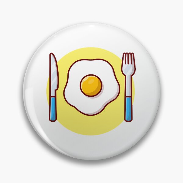 Item preview, Egg Fried With Fork And Knife Cartoon Vector Icon Illustration  designed and sold by GjBBCFDDy.