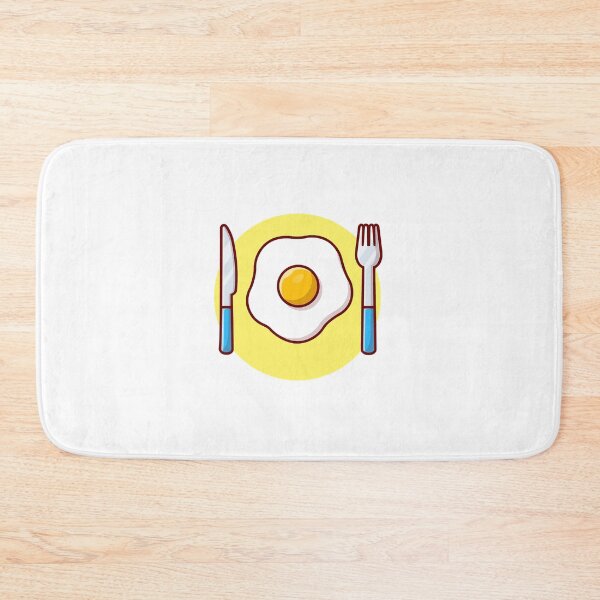 Item preview, Egg Fried With Fork And Knife Cartoon Vector Icon Illustration  designed and sold by GjBBCFDDy.