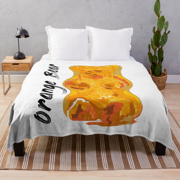 Item preview, "Orange Bear" designed and sold by AlleryAGart.